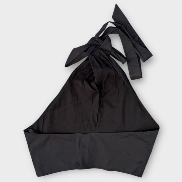 STAUD Kai Twist Crop Halter Top Size 12 - Picture 3 of 5